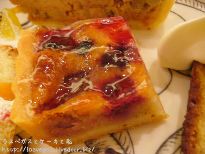ベリーの焼きタルト