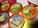 スポンジボブのチョコ