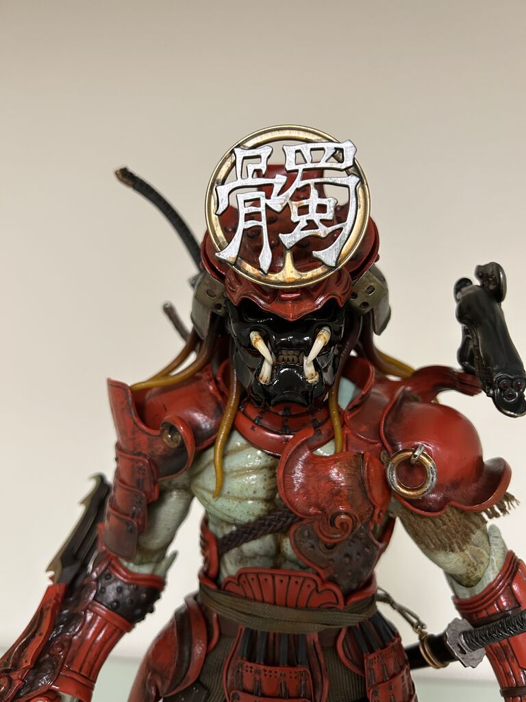 ホットトイズ トイサピエンス マーベル・コミック ハズブロ レプリカ レジェンド 2017年版 マイティーソー ソー ムジョルニア ホットトイズ 赤鬼サムライ・プレデター ボーナス版 限定兜 FIG]トイ