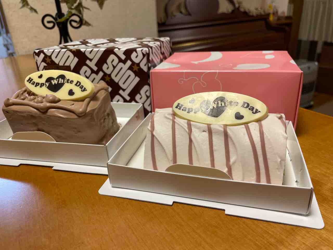 トップスのチョコレートケーキ ホワイトデー シェビーズのブログ