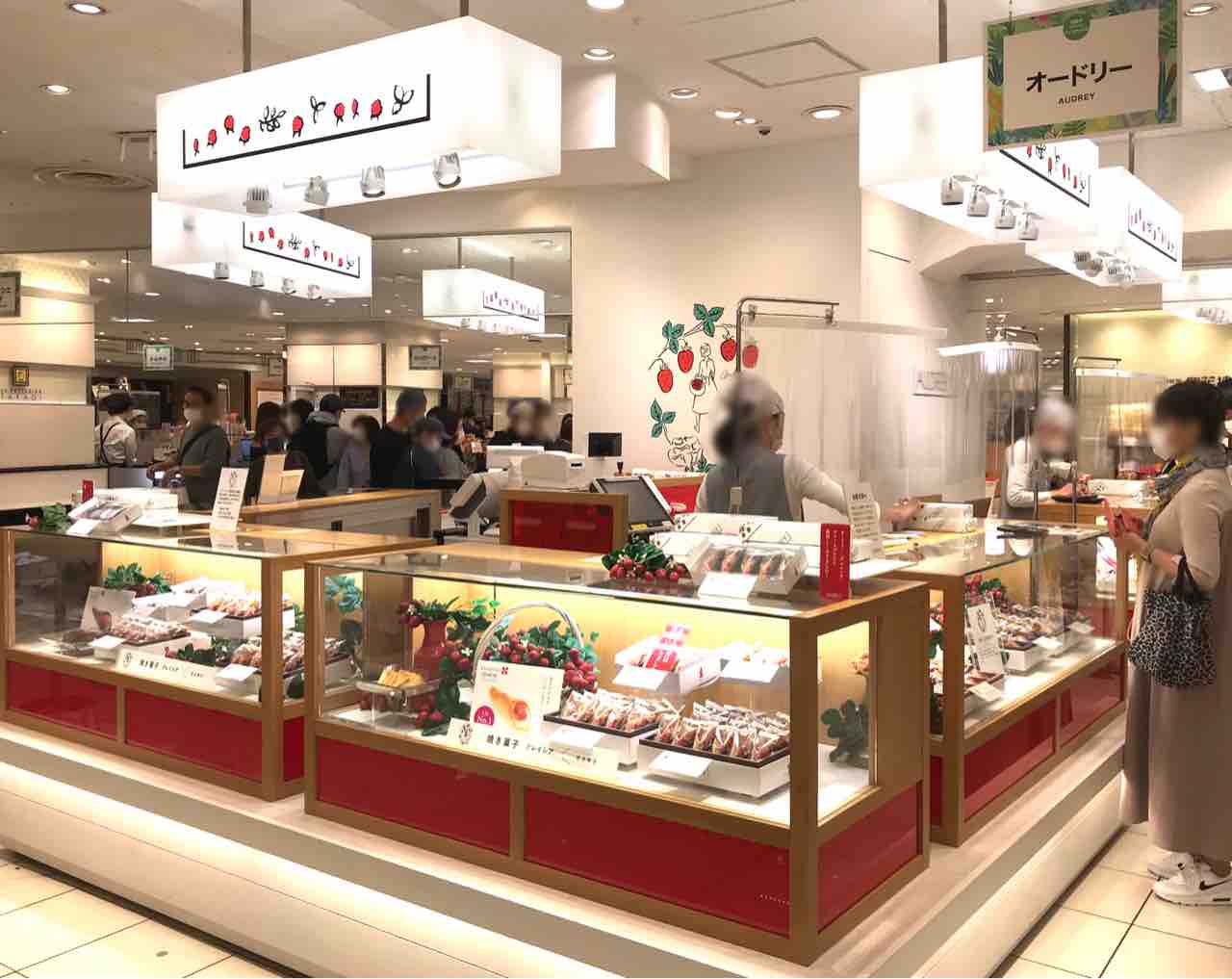 オードリー グレイシア 西武池袋店 母の日 シェビーズのブログ