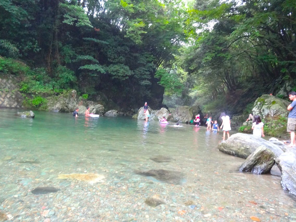 犬連れて ときがわ町 三波渓谷 シェビーズのブログ