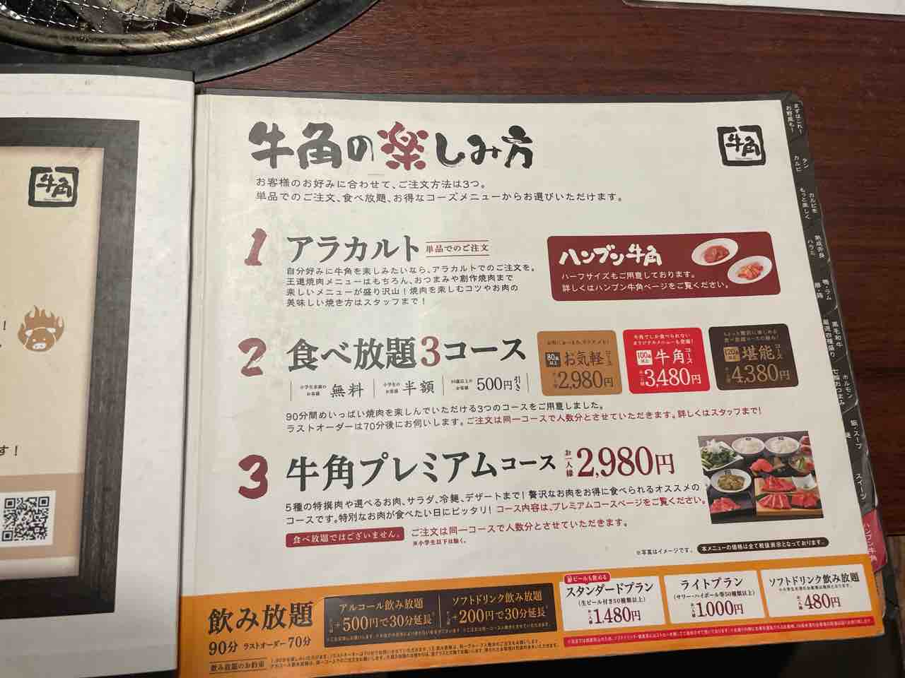牛角岩槻店 食べ放題コース シェビーズのブログ