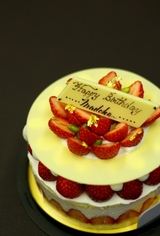 誕生日のケーキ