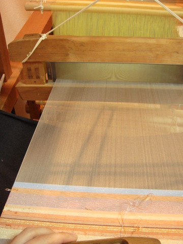 織り途中 ぱーとつー