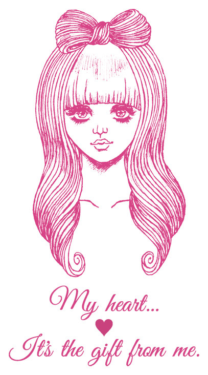 わたしの贈りもの(デザイン画)枠なし
