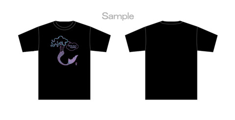 誰も私の気持ちを知らない(Tシャツ展開図)