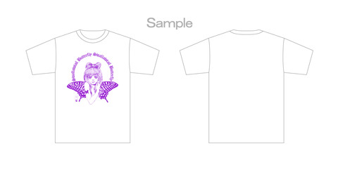 スワロウテイル・バタフライ(Tシャツ展開図)