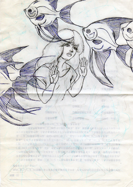 Blue（下絵）