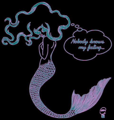 誰も私の気持ちを知らない(デザイン画)