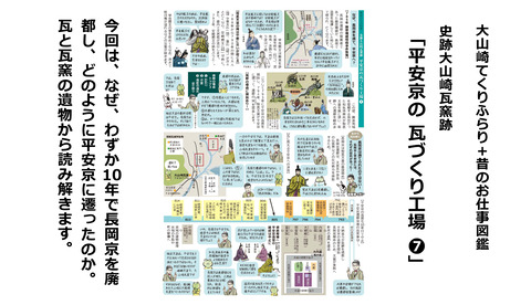 史跡大山崎瓦窯跡 「平安京の 瓦づくり工場 ❼」