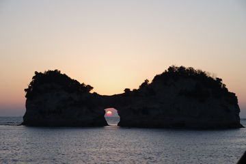 円月島