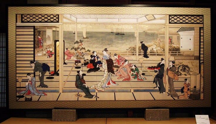 肉筆画 深川の雪 喜多川歌麿 Chiba1010のblog 肉筆画 深川の雪 喜多川歌麿 Chiba1010のblog