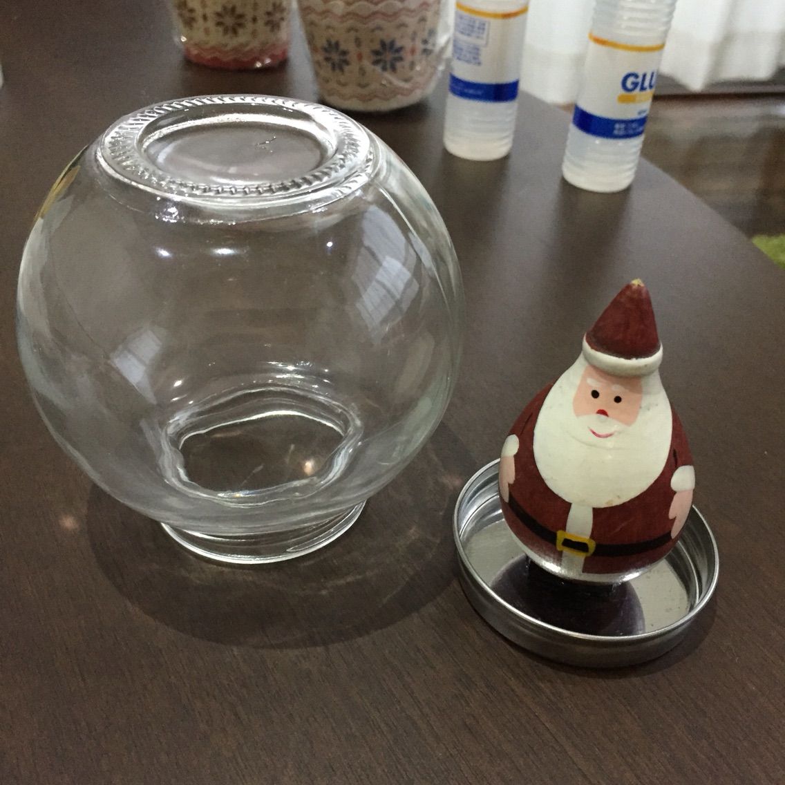 クリスマスデコレーション スノードームを手作り Hurry Up Tidy Up