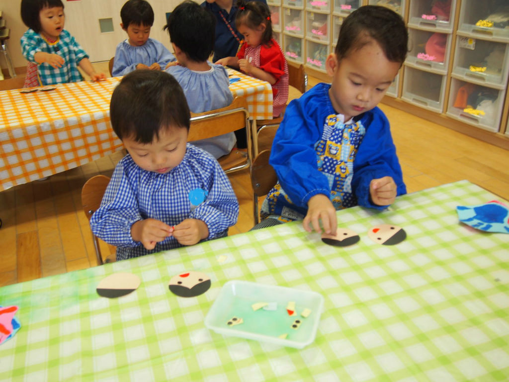 千葉白菊幼稚園 七夕制作 いちご組 千葉白菊幼稚園未就園児ブログ 千葉白菊幼稚園 七夕制作 いちご組 千葉白菊幼稚園未就園児ブログ