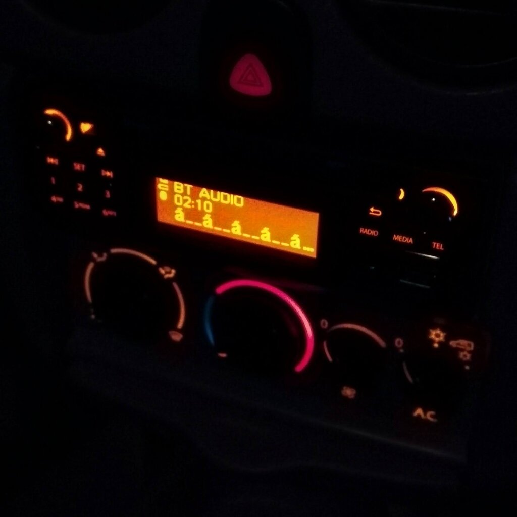 コカングー用 カングー2オーディオハーネス+オーディオ本体+サテライト