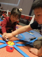 プラレール遊び1