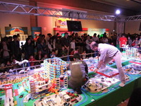 トミカ博会場内のジオラマ2