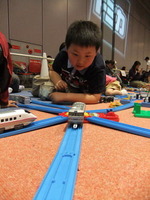 プラレール遊び1