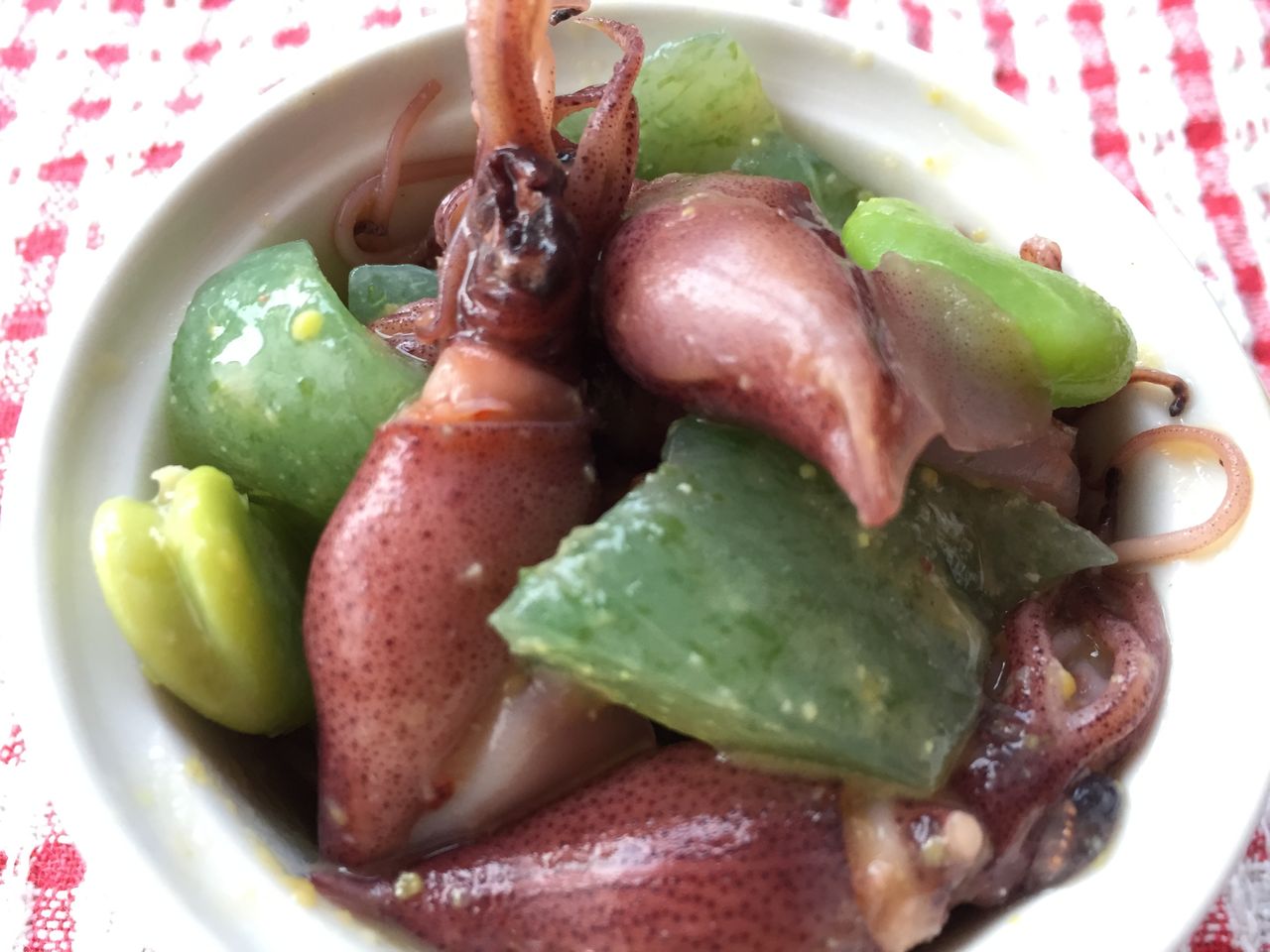 ワサビシーチキンの竹輪ボート ちびくろさんぼの寝言