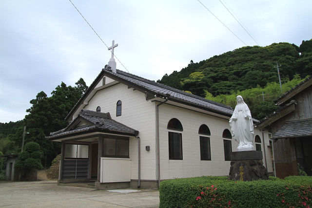 ちび太郎のさるく日記 カトリック中野教会 平戸市山中町
