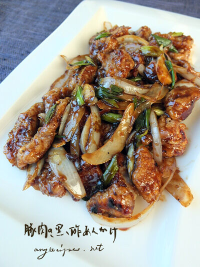 豚肉のバルサミコ酢餡かけ カリフォルニアのばあさんブログ Powered By ライブドアブログ 豚肉のバルサミコ酢餡かけ カリフォルニアのばあさんブログ Powered By ライブドアブログ