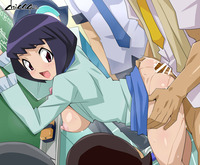 デュエマ-小熊先生尻コキc