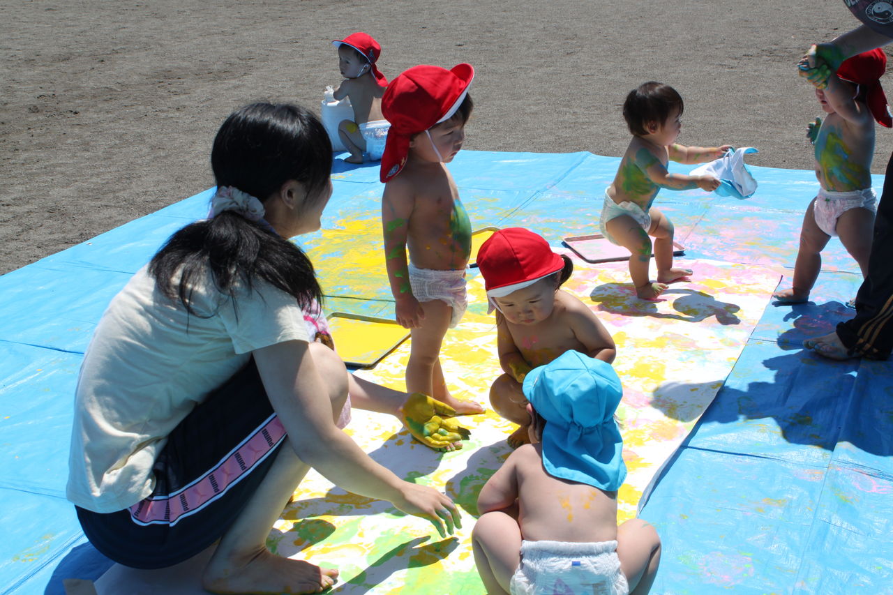 秩父こども園 ボディーペインティング 秩父こども園 認めてほめて愛して育てる 秩父こども園 ボディーペインティング 秩父こども園 認めてほめて愛して育てる