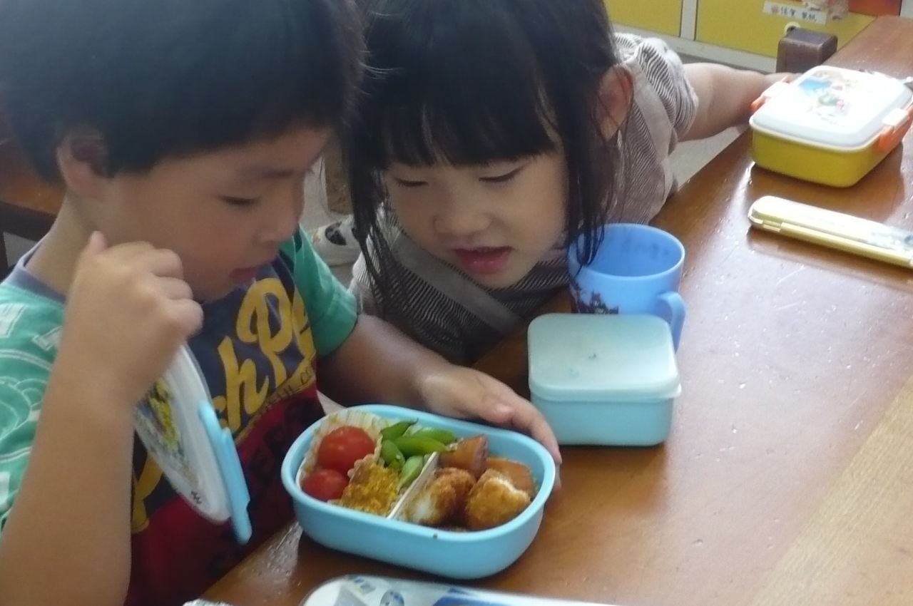 ちちぶ保育園 お弁当お弁当 うれしいな 秩父こども園 認めてほめて愛して育てる