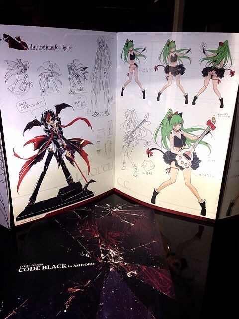 コードギアス原画展 初夏のプレミアム展覧会 Code Black 悦いぞ悦いぞ