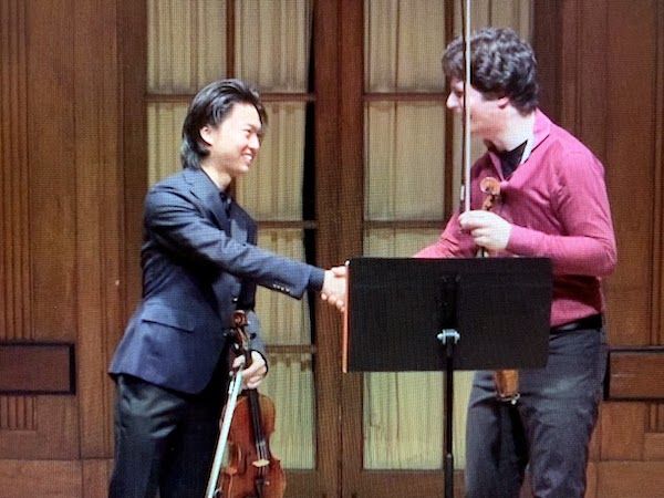 オーガスティン ハーデリッヒ氏のバイオリンマスタークラス Rayのピアノ バイオリン オーガスティン ハーデリッヒ氏のバイオリンマスタークラス Rayのピアノ バイオリン