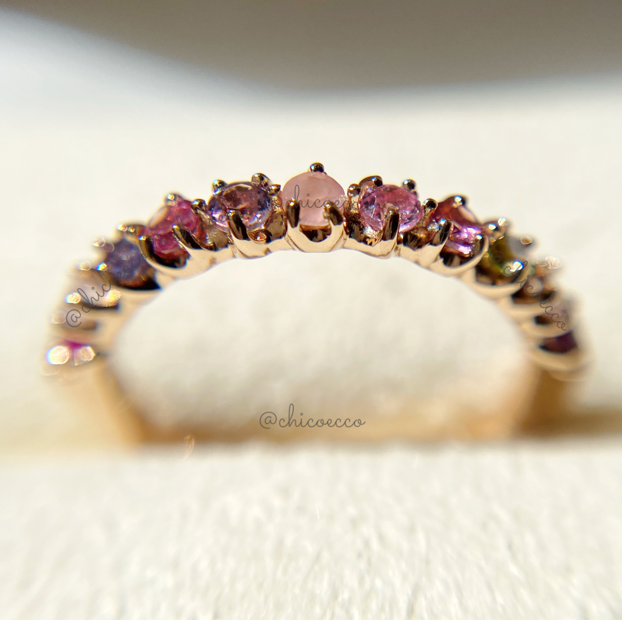 ビズー BIZOUX スミレブーケ リング ハーフエタニティリング 【公式通販】