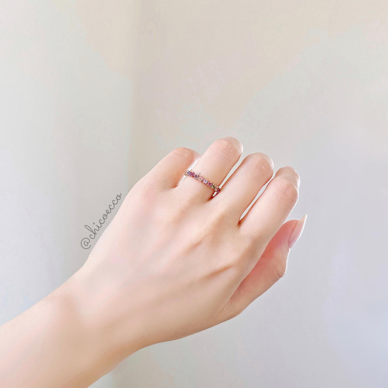 ビズーbizoux 指輪 11号 リング・サクラブーケエタニティ 【公式通販】