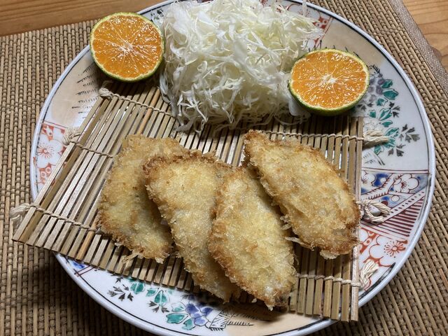 シイラのフライ 佐渡 移住日記