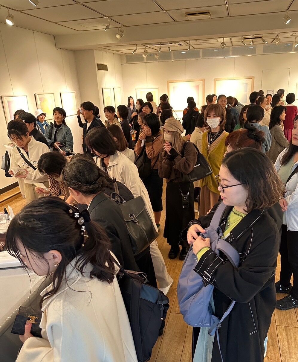 個展の様子と聖地ツアー : ChieArt Diary