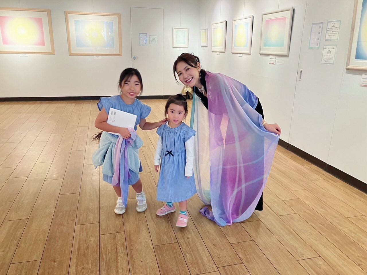個展の様子と聖地ツアー : ChieArt Diary