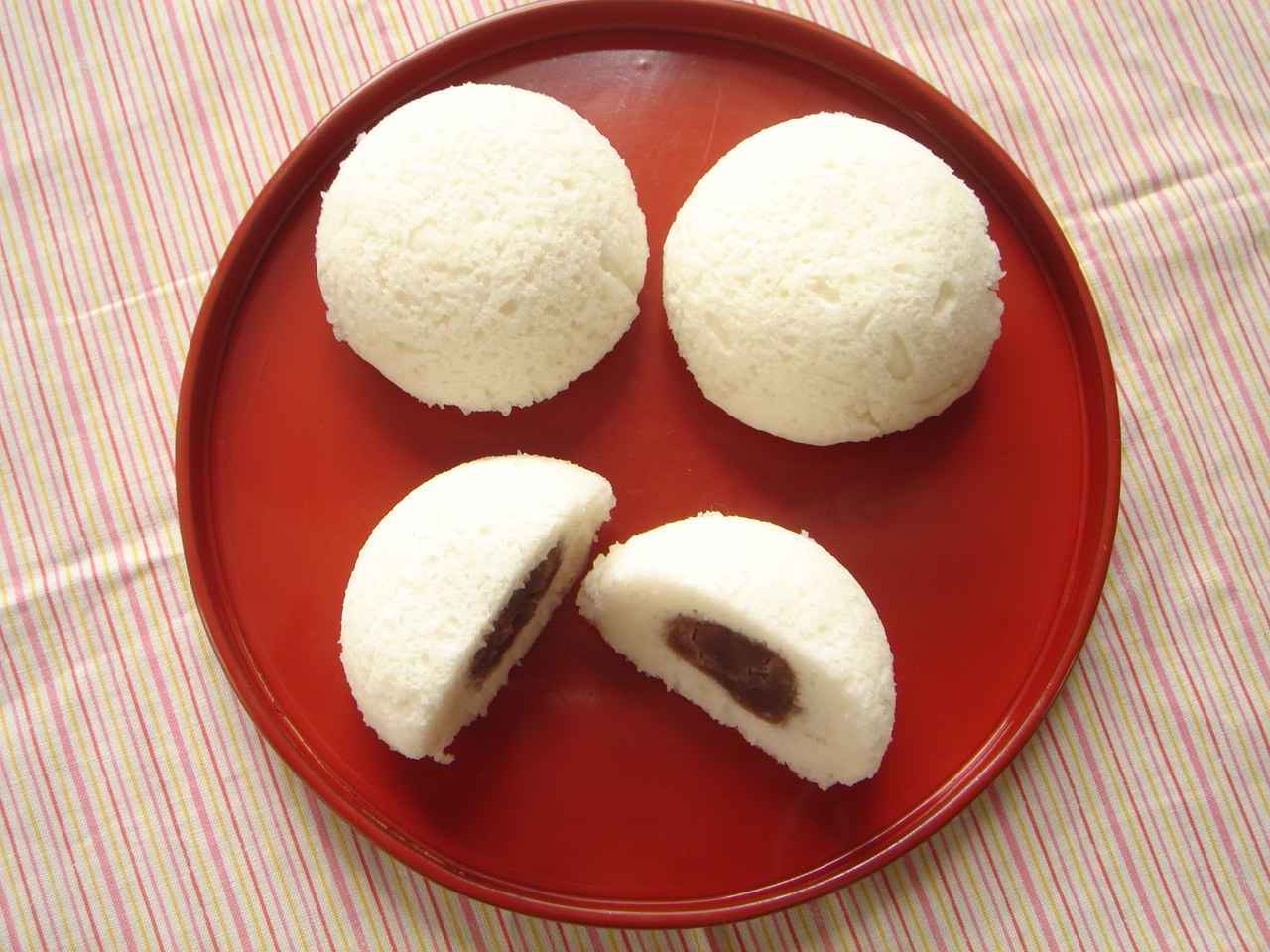 大和芋でかるかん きょうのおやつ。とごはん。