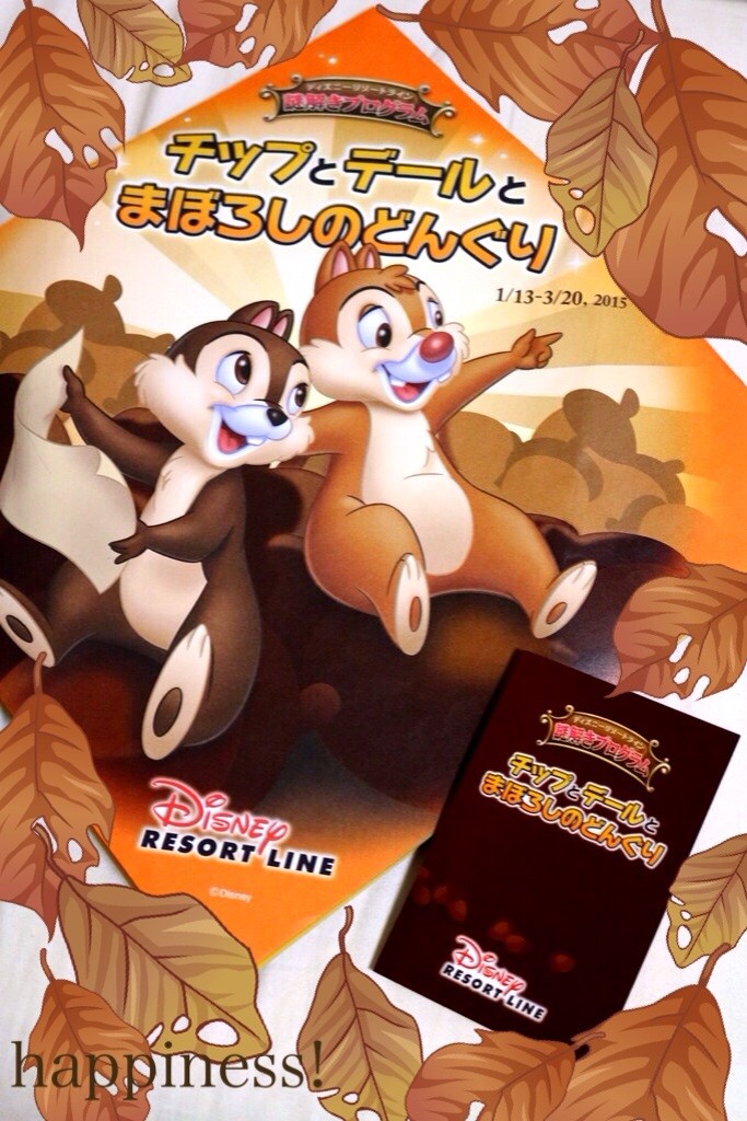 可愛さのシンクロ やっぱり仲良し チップとデール Happiness