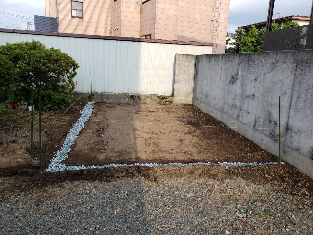 Diy 荒れ果てた庭にサッカー場を よっさんずblog Diy 荒れ果てた庭にサッカー場を よっさんずblog