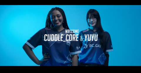 アメリカの名門eスポーツチーム「Cloud9」に、ゆうゆう選手とCuddle Core選手が加入