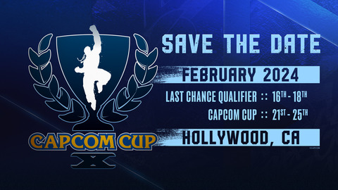 【スト6】「Capcom Cup X」の日程が発表。LCQが2024年2月16日～18日、本戦は2月21日～25日にハリウッドで開催