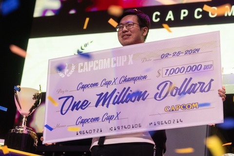 「Capcom Cup X」優勝で賞金100万ドルGETしたUMA選手、引退していた模様
