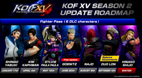 【KOF15】DLCキャラ「四条雛子」が2023年冬配信