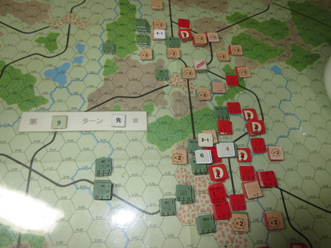 T9A 北部と中央で反撃