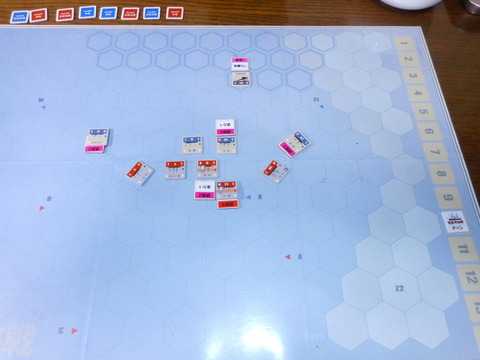 T10  松前砲台にヒット！