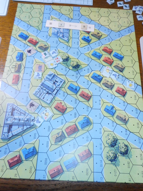 T4ジオン軍 鬼神ドムが指揮官機を撃破