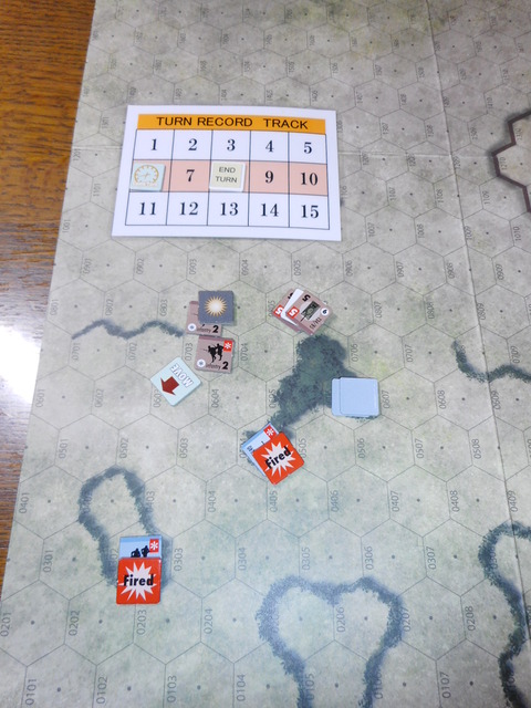 T6D　75mm砲が直撃