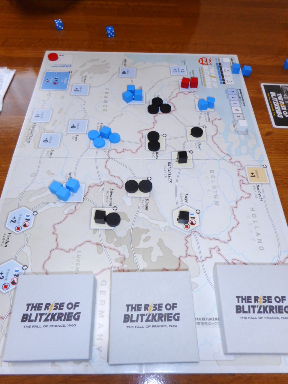 完璧な電撃戦 そして 薄氷の電撃戦 なんというヴァリエーション The Rise Of Blitzkrieg Bonsai Games 3戦 歴史 戦史研究 ちはら会 Drei