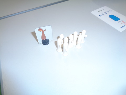 7体のニョロニョロ