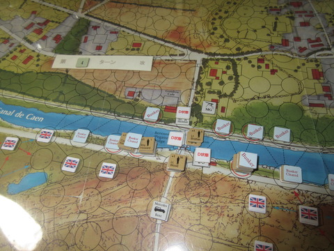 T4Br移動 先鋒が橋に到着し、白兵戦